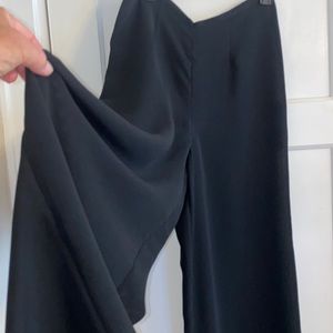 RALPH High End Ralph Lauren Palazzo semi-sheer Elegant Evening Sz M $450